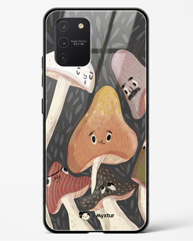 Shroom Smiles [doodleodrama] Glass Case Phone Cover-(Samsung)