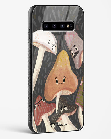 Shroom Smiles [doodleodrama] Glass Case Phone Cover-(Samsung)