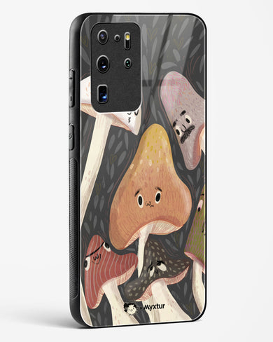 Shroom Smiles [doodleodrama] Glass Case Phone Cover-(Samsung)