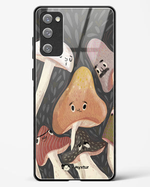 Shroom Smiles [doodleodrama] Glass Case Phone Cover-(Samsung)