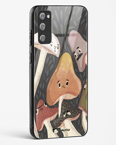 Shroom Smiles [doodleodrama] Glass Case Phone Cover-(Samsung)