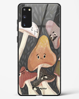 Shroom Smiles [doodleodrama] Glass Case Phone Cover-(Samsung)