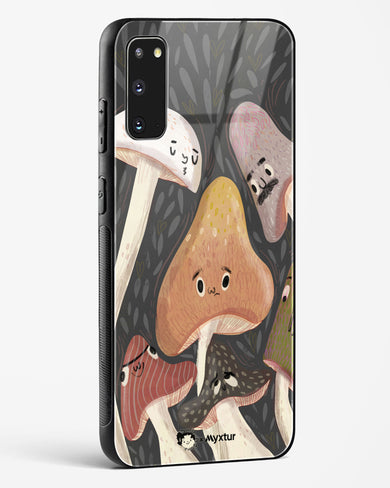 Shroom Smiles [doodleodrama] Glass Case Phone Cover-(Samsung)