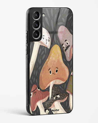 Shroom Smiles [doodleodrama] Glass Case Phone Cover-(Samsung)