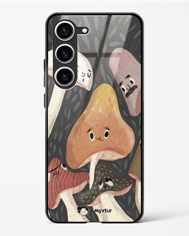 Shroom Smiles [doodleodrama] Glass Case Phone Cover-(Samsung)