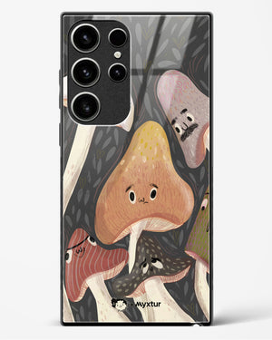 Shroom Smiles [doodleodrama] Glass Case Phone Cover-(Samsung)