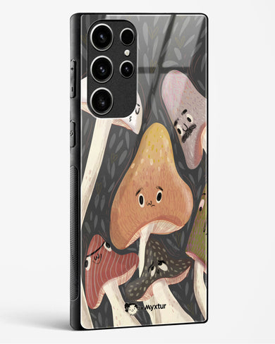 Shroom Smiles [doodleodrama] Glass Case Phone Cover-(Samsung)