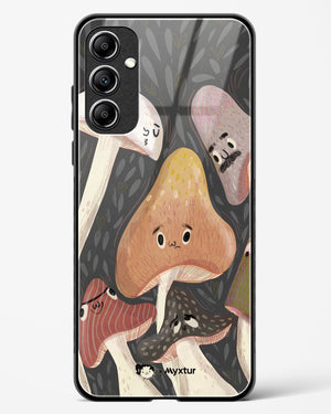 Shroom Smiles [doodleodrama] Glass Case Phone Cover (Samsung)