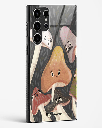 Shroom Smiles [doodleodrama] Glass Case Phone Cover-(Samsung)