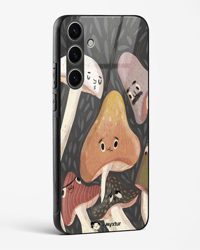 Shroom Smiles [doodleodrama] Glass Case Phone Cover (Samsung)