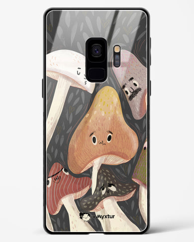 Shroom Smiles [doodleodrama] Glass Case Phone Cover-(Samsung)