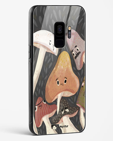 Shroom Smiles [doodleodrama] Glass Case Phone Cover-(Samsung)