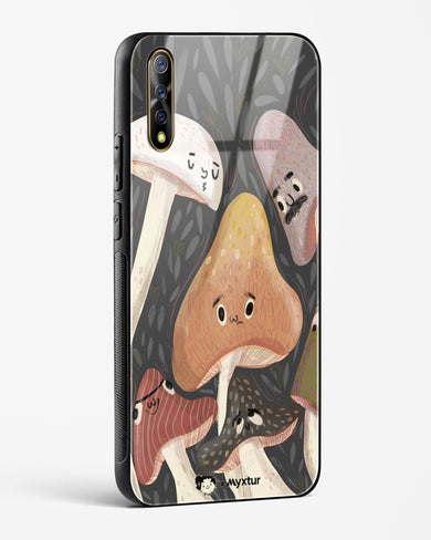 Shroom Smiles [doodleodrama] Glass Case Phone Cover (Vivo)