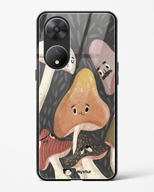 Shroom Smiles [doodleodrama] Glass Case Phone Cover (Vivo)