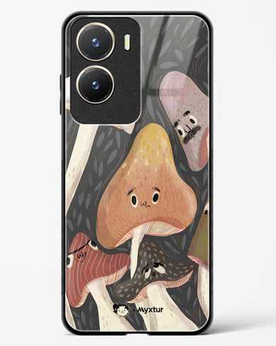Shroom Smiles [doodleodrama] Glass Case Phone Cover (Vivo)