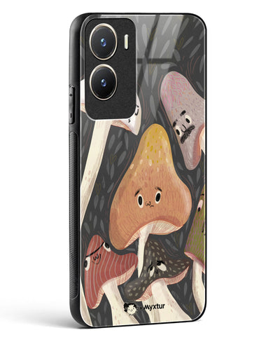 Shroom Smiles [doodleodrama] Glass Case Phone Cover (Vivo)