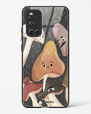 Shroom Smiles [doodleodrama] Glass Case Phone Cover (Vivo)