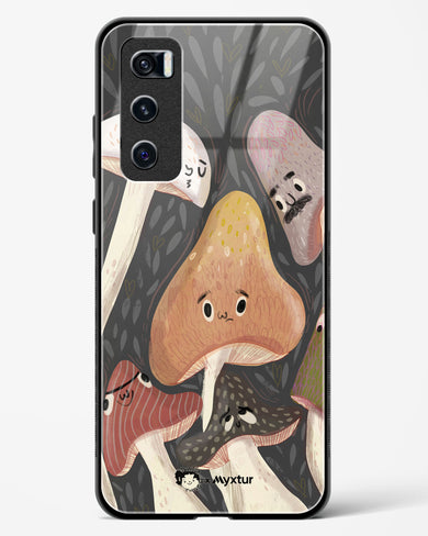 Shroom Smiles [doodleodrama] Glass Case Phone Cover (Vivo)