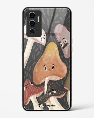 Shroom Smiles [doodleodrama] Glass Case Phone Cover (Vivo)