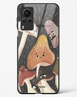 Shroom Smiles [doodleodrama] Glass Case Phone Cover (Vivo)