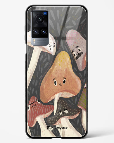 Shroom Smiles [doodleodrama] Glass Case Phone Cover (Vivo)