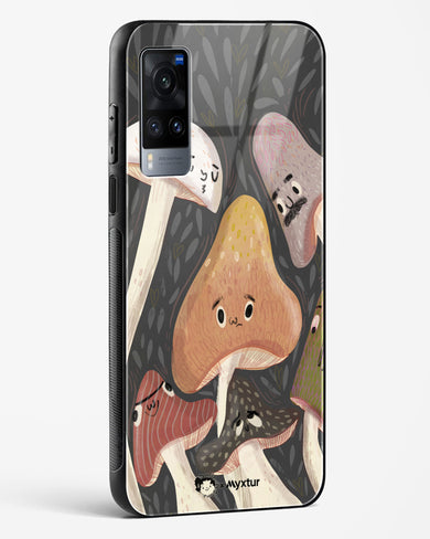 Shroom Smiles [doodleodrama] Glass Case Phone Cover (Vivo)