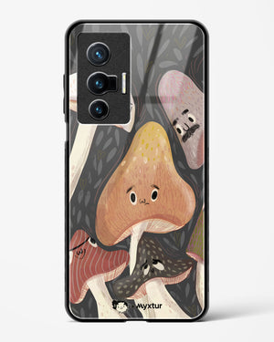 Shroom Smiles [doodleodrama] Glass Case Phone Cover (Vivo)