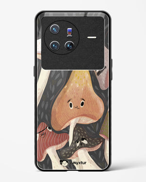 Shroom Smiles [doodleodrama] Glass Case Phone Cover (Vivo)