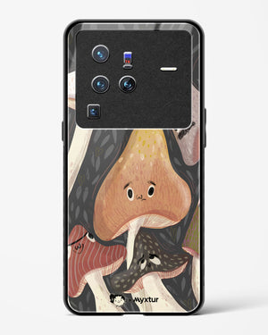 Shroom Smiles [doodleodrama] Glass Case Phone Cover (Vivo)