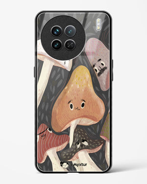 Shroom Smiles [doodleodrama] Glass Case Phone Cover (Vivo)