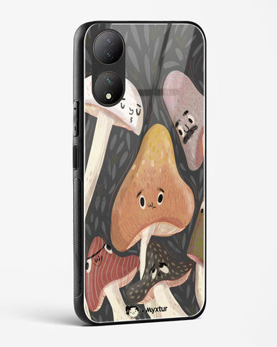 Shroom Smiles [doodleodrama] Glass Case Phone Cover (Vivo)