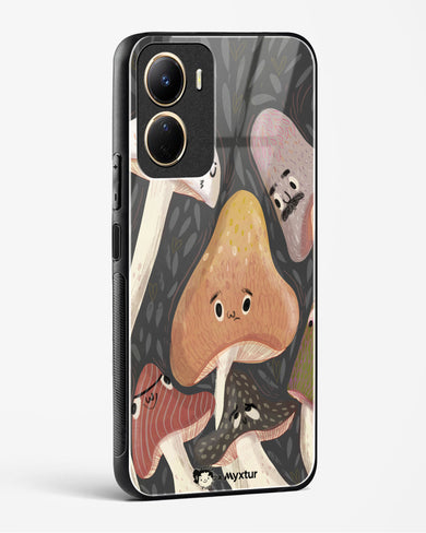 Shroom Smiles [doodleodrama] Glass Case Phone Cover (Vivo)
