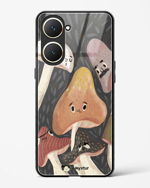 Shroom Smiles [doodleodrama] Glass Case Phone Cover (Vivo)