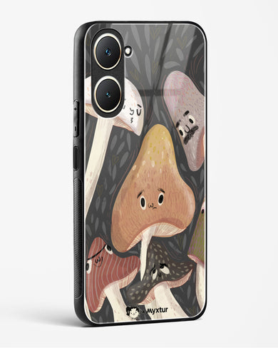 Shroom Smiles [doodleodrama] Glass Case Phone Cover (Vivo)