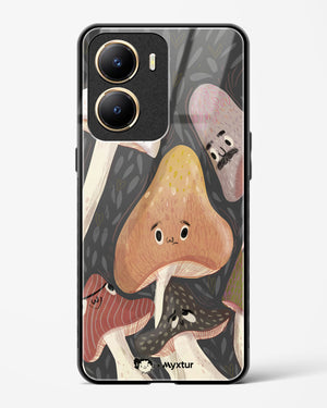 Shroom Smiles [doodleodrama] Glass Case Phone Cover (Vivo)