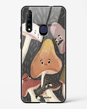 Shroom Smiles [doodleodrama] Glass Case Phone Cover (Vivo)