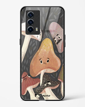 Shroom Smiles [doodleodrama] Glass Case Phone Cover (Vivo)