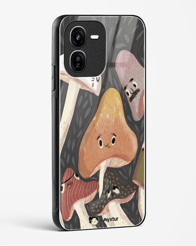 Shroom Smiles [doodleodrama] Glass Case Phone Cover (Vivo)