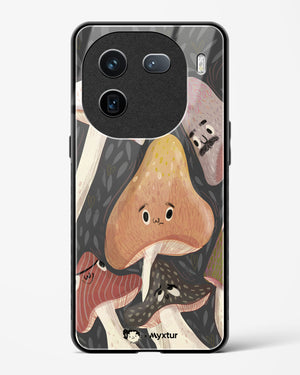 Shroom Smiles [doodleodrama] Glass Case Phone Cover (Vivo)