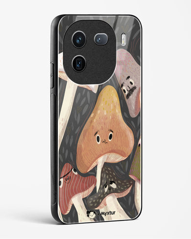 Shroom Smiles [doodleodrama] Glass Case Phone Cover (Vivo)