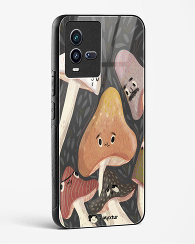 Shroom Smiles [doodleodrama] Glass Case Phone Cover (Vivo)