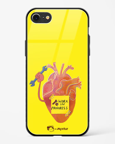 Work in Progress [doodleodrama] Glass Case Phone Cover-(Apple)