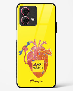 Work in Progress [doodleodrama] Glass Case Phone Cover (Motorola)