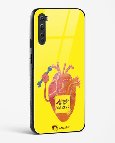 Work in Progress [doodleodrama] Glass Case Phone Cover (OnePlus)