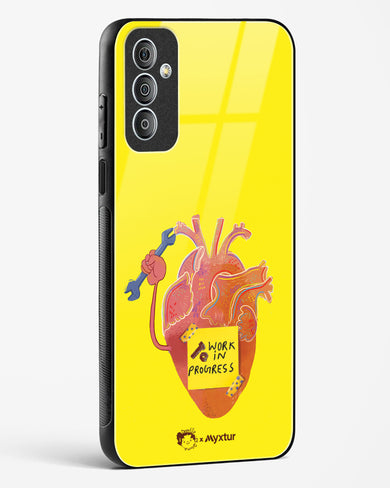 Work in Progress [doodleodrama] Glass Case Phone Cover (Samsung)