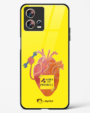 Work in Progress [doodleodrama] Glass Case Phone Cover (Motorola)