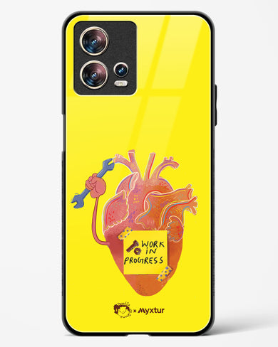 Work in Progress [doodleodrama] Glass Case Phone Cover (Motorola)