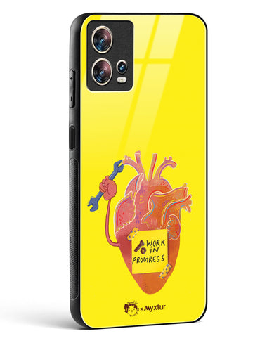 Work in Progress [doodleodrama] Glass Case Phone Cover (Motorola)