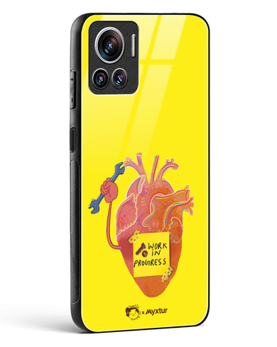 Work in Progress [doodleodrama] Glass Case Phone Cover (Motorola)