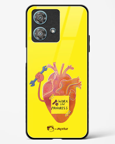 Work in Progress [doodleodrama] Glass Case Phone Cover (Motorola)